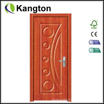 Высокое качество по низкой цене внутри ПВХ деревянные двери (дверь из ПВХ)